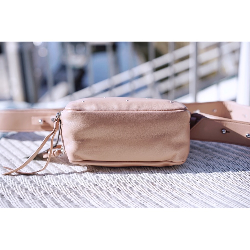 SOLD Allsaints Kathi Leather Studded Crossbody - Picture 3 of 6